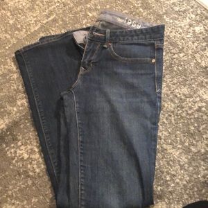 Gap Real straight jeans, size 27/4r